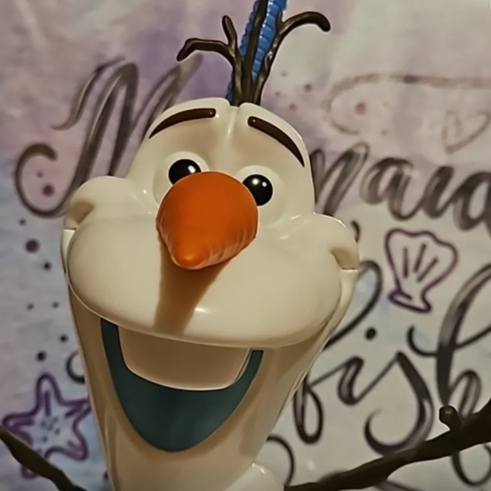 Disney Frozen Olaf Tumbler Cup with‎ straw
